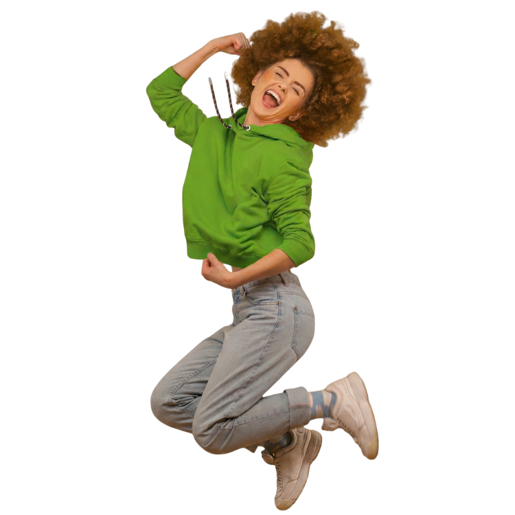 Happy business owner using Kiyoh